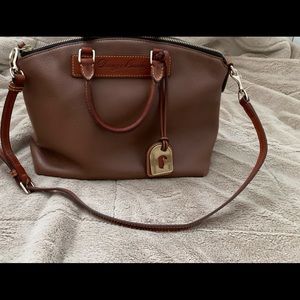 Downey and Bourke Used twice. Beautiful pebble leather purse.